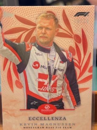 2024 Topps Eccellenza Formula 1 Racing Kevin Magnussen Trionfo /10 #Trionfo