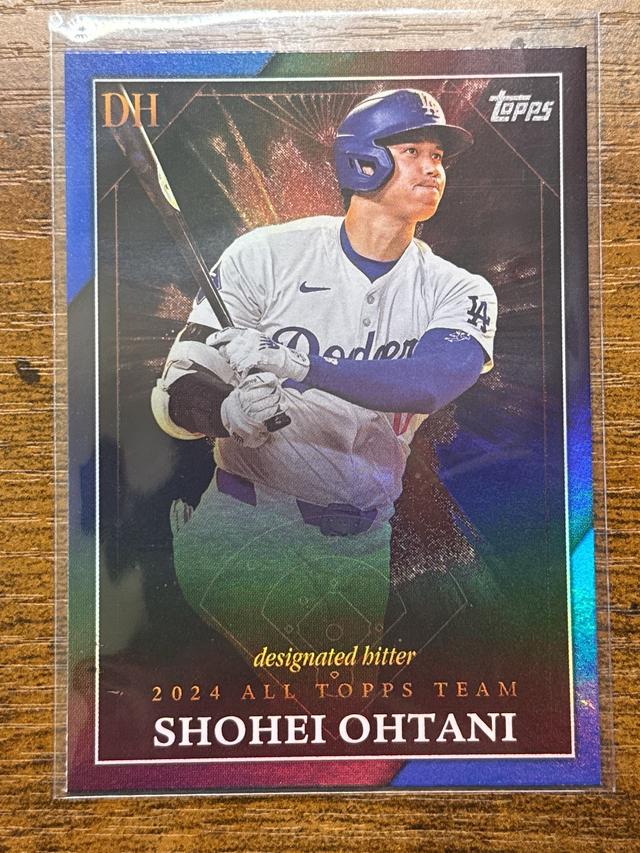 2025 Topps Series 1 Shohei Ohtani All-Topps Team Blue Foil /150 #ATT-3