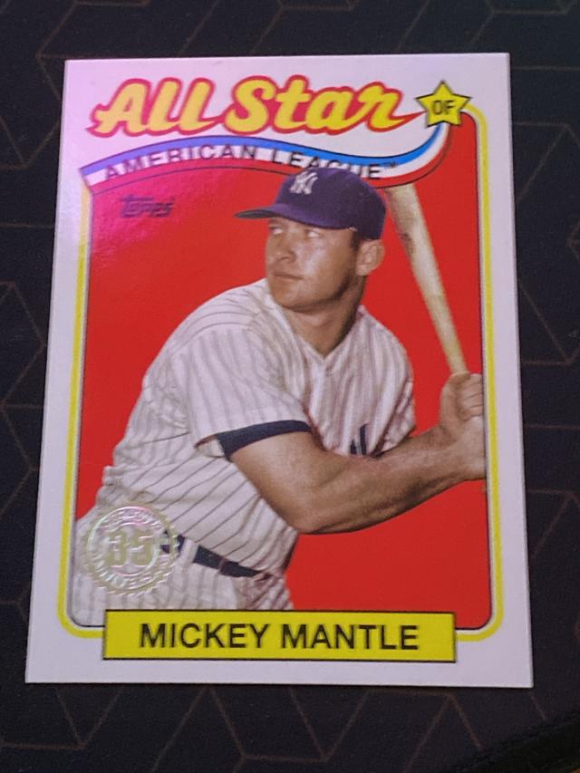 2024 Topps Series 2 Mickey Mantle 1989 TOPPS ALL STAR BASEBALL #89ASB-48