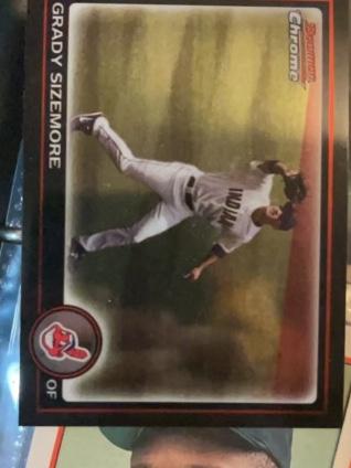 2010 Bowman Chrome Grady Sizemore ﻿Base #127