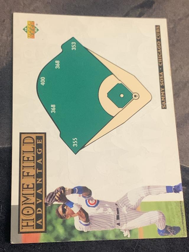 1994 Upper Deck Sammy Sosa Home Field Advantage Base Set #268