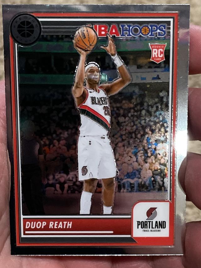 2023-24 Panini Hoops Premium Stock Duop Reath ﻿Base Set #111