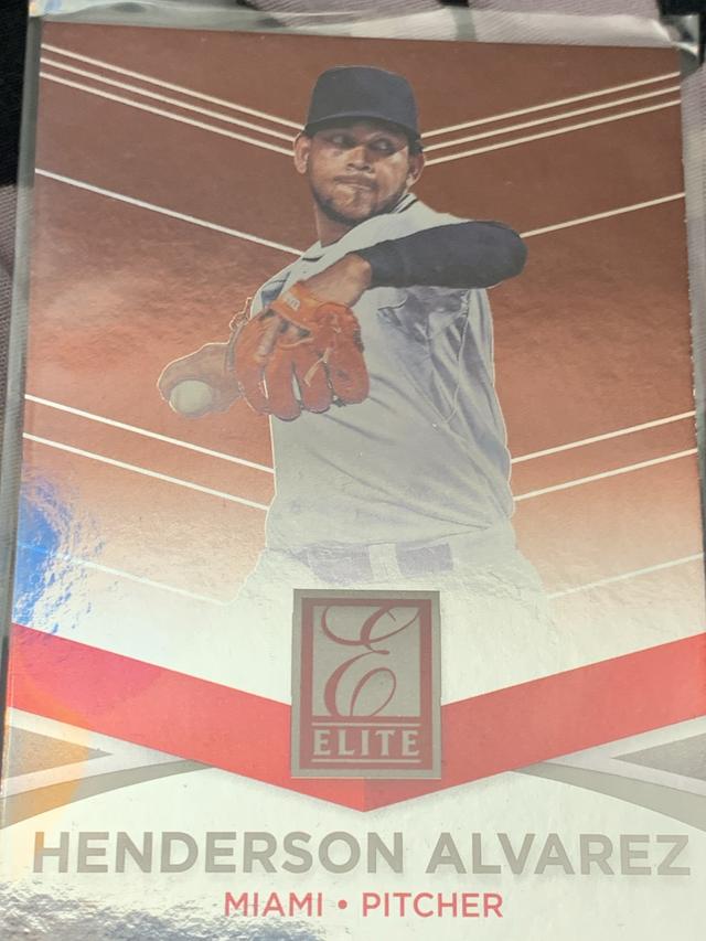 2015 Donruss Henderson Alvarez Elite Set #15