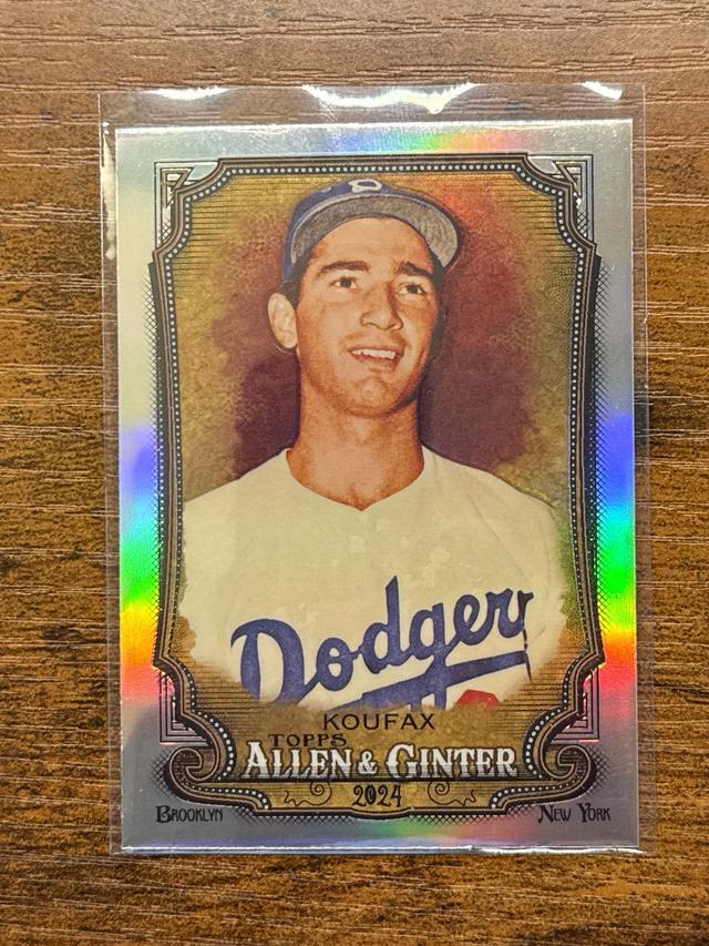 2024 Topps Allen & Ginter Sandy Koufax Chrome #312