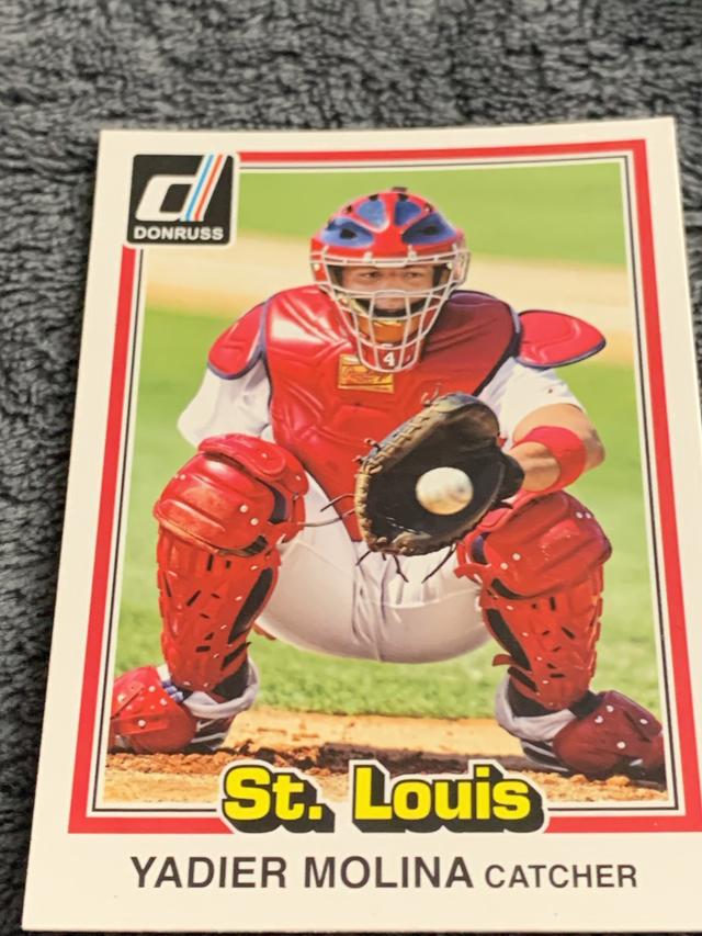 2015 Donruss Yadier Molina Base Set #210