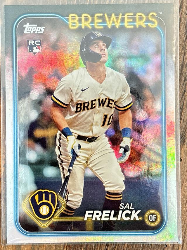 2024 Topps Series 1 Sal Frelick BASE CARD SET Rainbow Foil #76