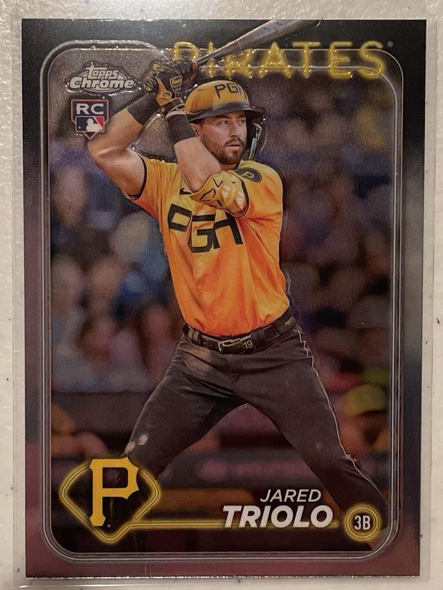 2024 Topps Chrome Jared Triolo ﻿Base Set #79