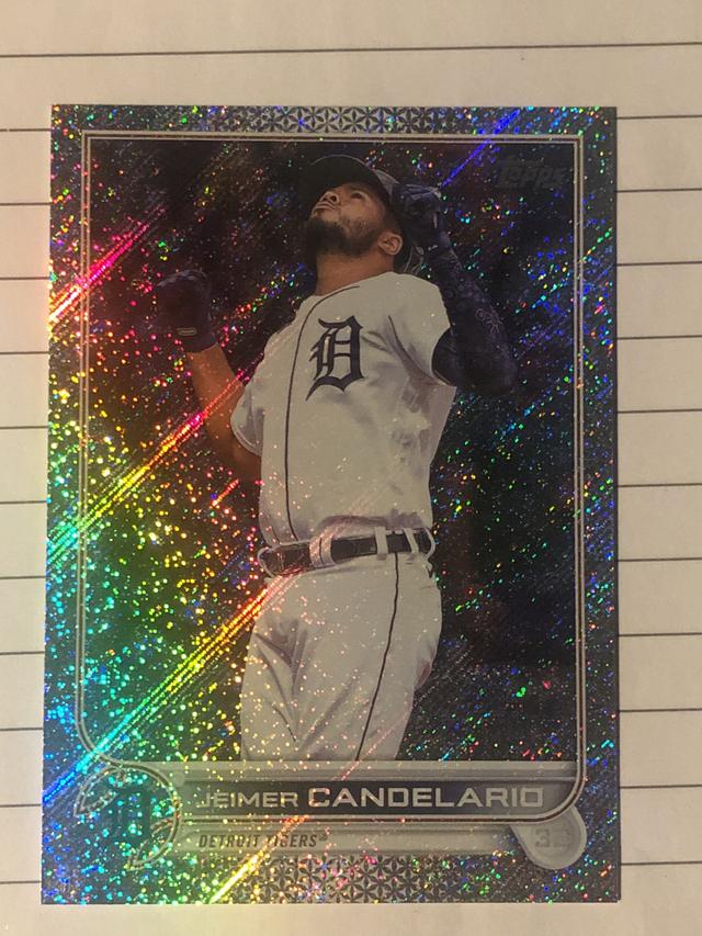 2022 Topps Complete Factory Set Jeimer Candelario Retail Foilboard /875 #542