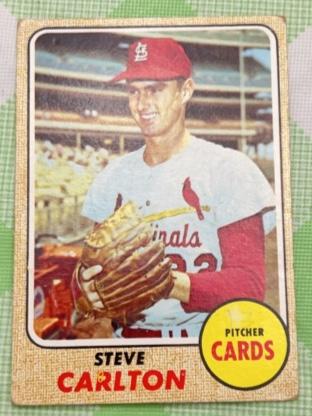 1968 Topps Steve Carlton #408