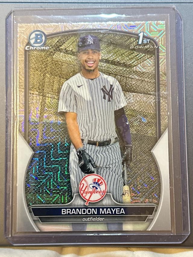 2023 Bowman Chrome Mega Brandon Mayea BOWMAN CHROME MEGA CARDS Base #BCP-188