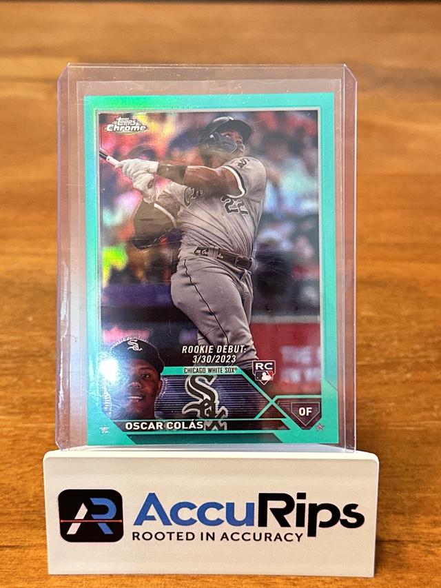 2023 Topps Chrome Update Series Oscar Colás BASE /199 #USC215