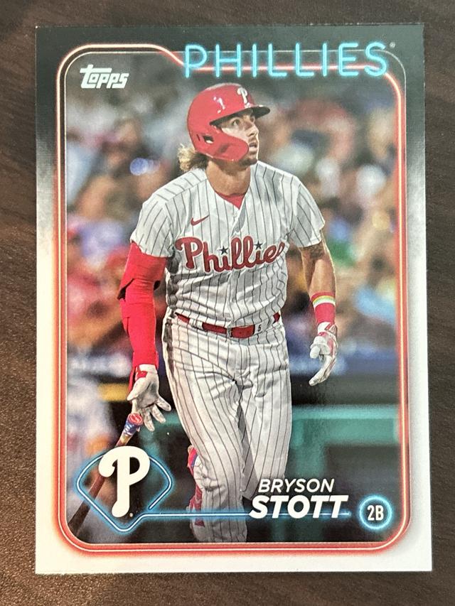 2024 Topps Series 1 Bryson Stott BASE CARD SET #139