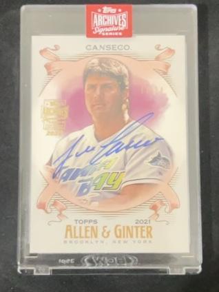 2021 Allen and Ginter Jose Canseco ﻿Base Set #64