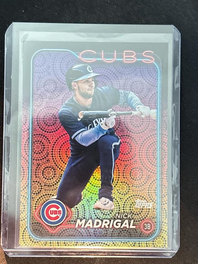 2024 Topps Series 2 Nick Madrigal BASE SET Holiday Parallel #515