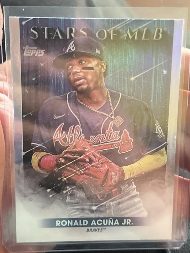 2022 Topps Series 1 Ronald Acuña Jr. STARS OF MLB #SMLB-2