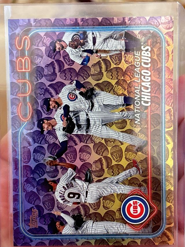 2024 Topps Series 1 Chicago Cubs BASE CARD SET Holiday #165