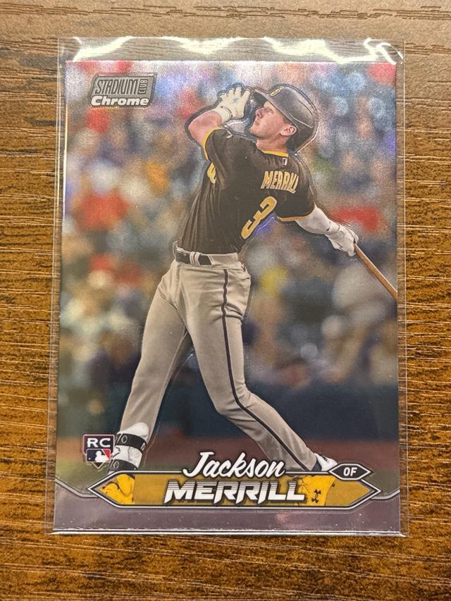 2024 Topps Stadium Club Jackson Merrill Chrome RC #50