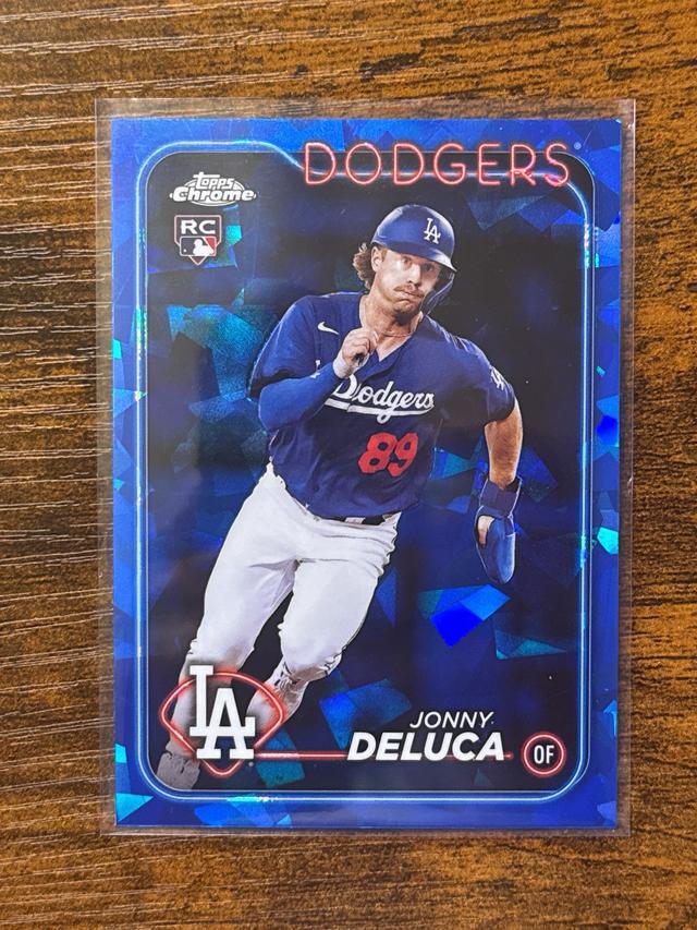 2024 Topps Chrome Sapphire Jonny Deluca ﻿Base Set #233