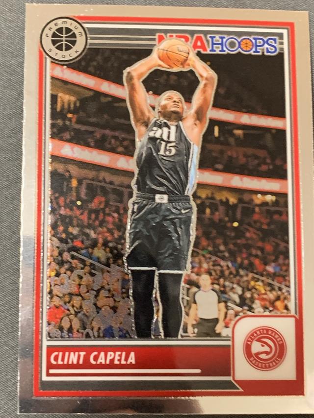 2023-24 Panini Hoops Premium Stock Clint Capela ﻿Base Set #25