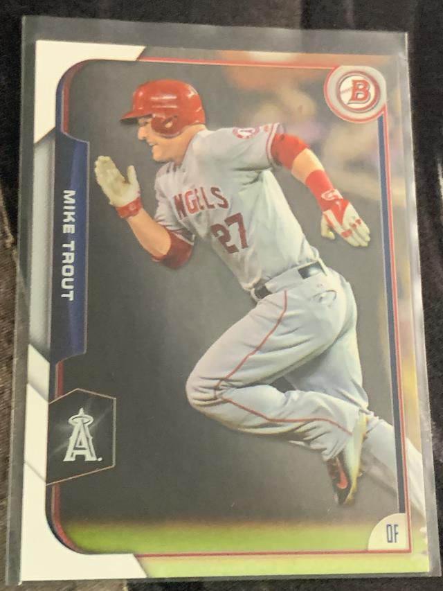 2015 Bowman Mike Trout Base Set #50