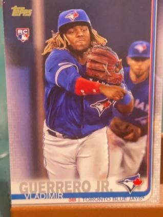 2019 Topps Update Series Vladimir Guerrero Jr. Base Set #US1