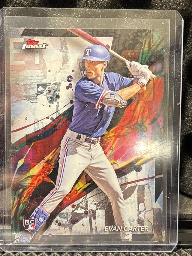 2024 Topps Finest Evan Carter ﻿Base Set #62