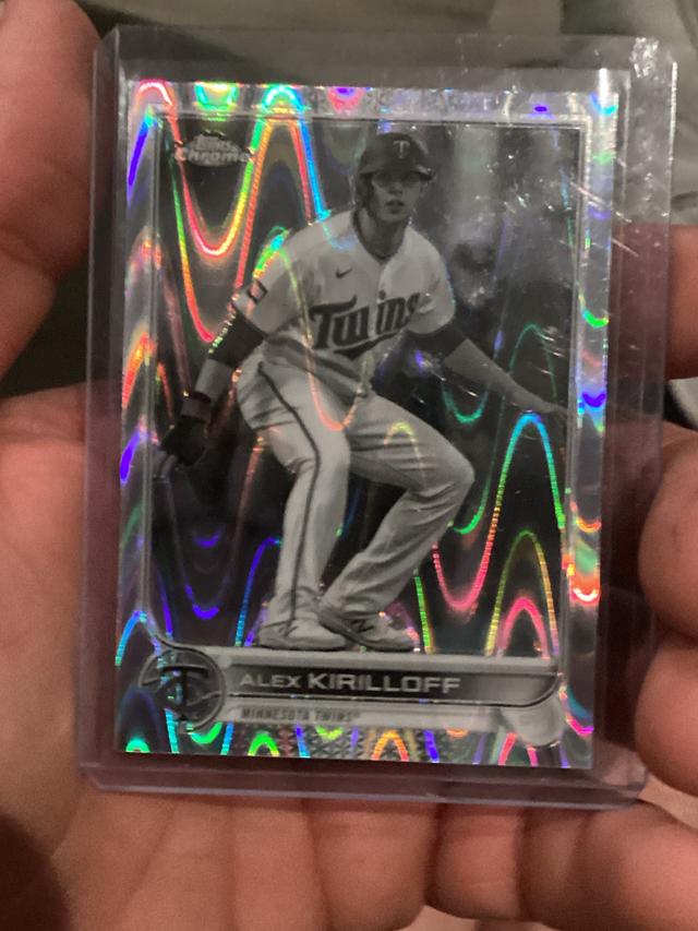 2022 Topps Chrome Alex Kirilloff ﻿Base Set #105