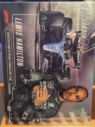 2024 Topps Chrome Formula 1 Lewis Hamilton Camber #CAM-3