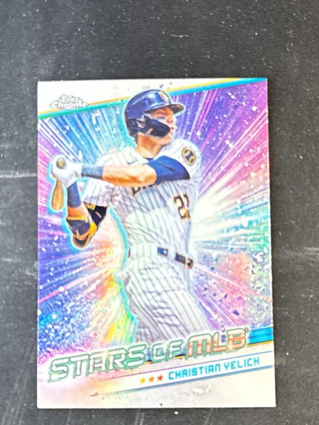 2024 Topps Series 2 Christian Yelich CHROME STARS OF MLB #CSMLB-41