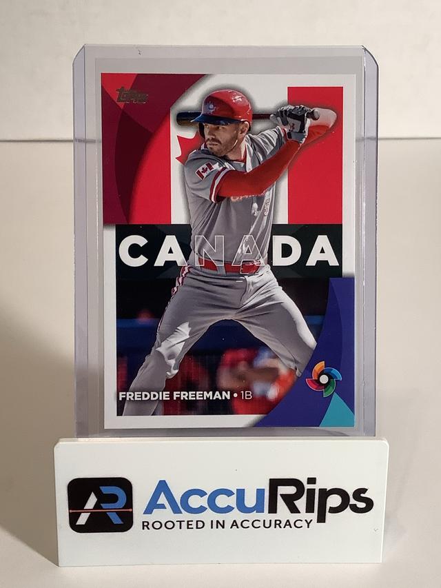 2023 Topps Series 2 Freddie Freeman WORLD BASEBALL CLASSIC STARS #WBC-23