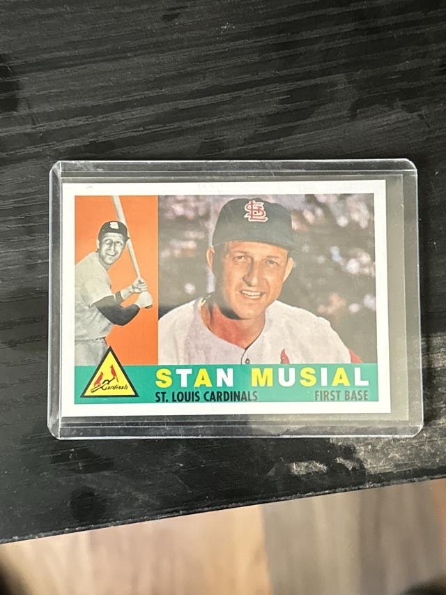 2011 Topps Series 1 Stan Musial 60 Years of Topps Reprints Set #60YOT-09