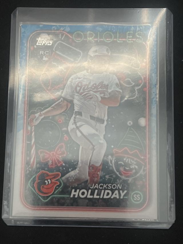 2024 Topps Holiday Jackson Holliday ﻿Base Set #H50