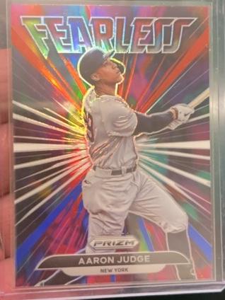 2022 Panini Prizm Aaron Judge Fearless Set #FL-6