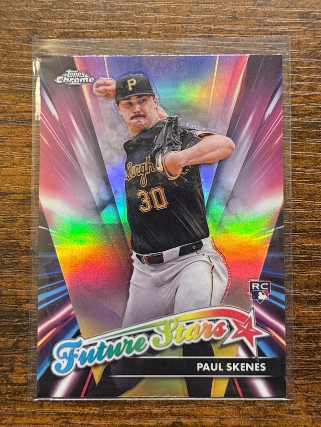 2024 Topps Chrome Update Paul Skenes Future Stars #FSU-17