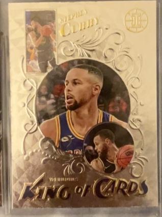 2021-22 Panini Illusions Stephen Curry King of Cards #2