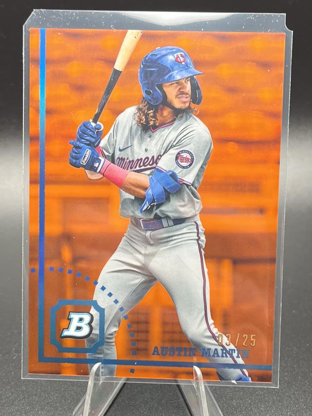 2022 Bowman Heritage Austin Martin /25 #BHPC-131