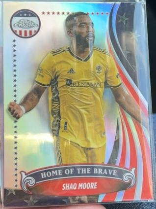 2024 Topps Chrome MLS Shaq Moore The Brave #BR-13