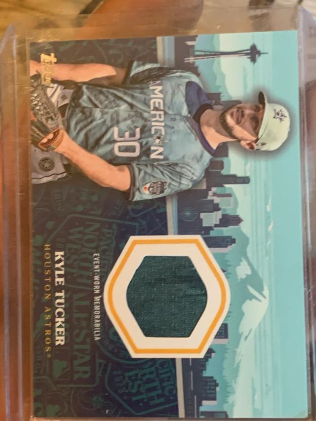 2023 Topps Update Series Kyle Tucker ALL STAR STITCHES CARDS #ASR-KTU