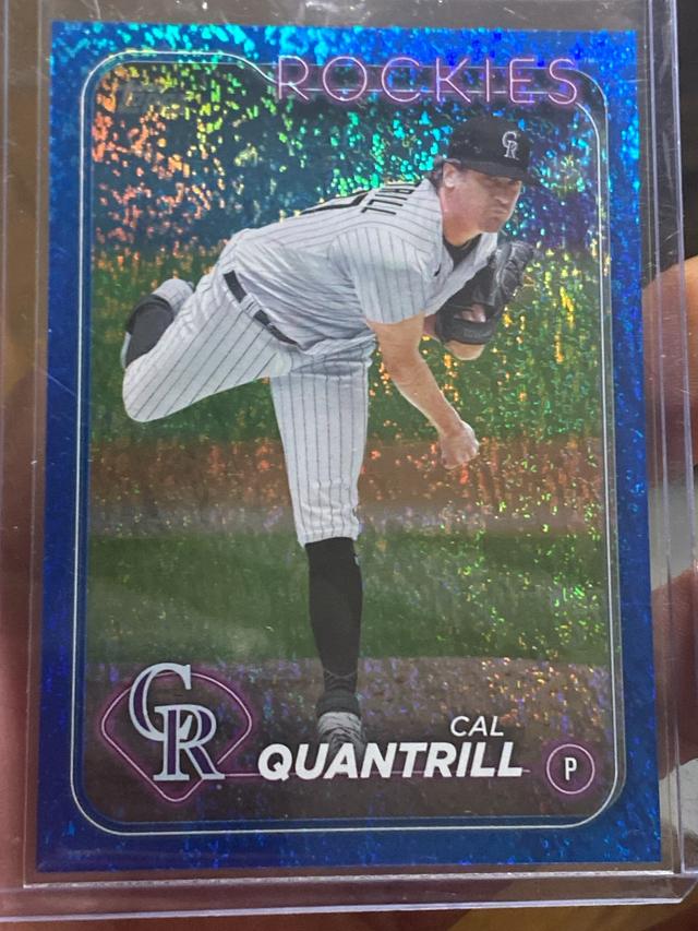 2024 Topps Series 2 Cal Quantrill BASE SET Blue Foil /999 #638