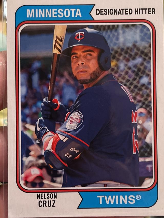 2020 Topps Archives Nelson Cruz Base Set #168