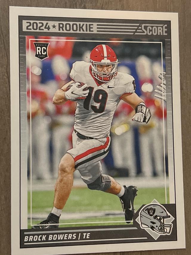 2024 Panini Score Brock Bowers Rookies #310