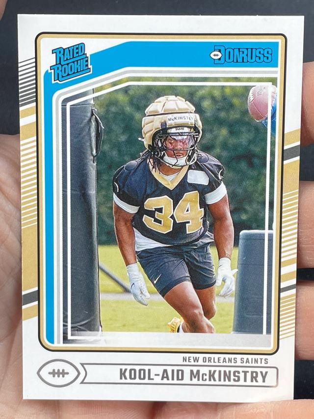 2024 Donruss Football Kool-Aid McKinstry Rated Rookies #315