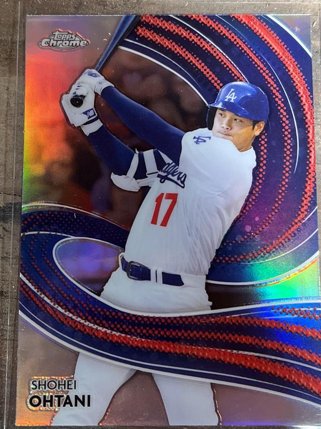 2024 Topps Chrome Shohei Ohtani Strokes Checklist #S-2