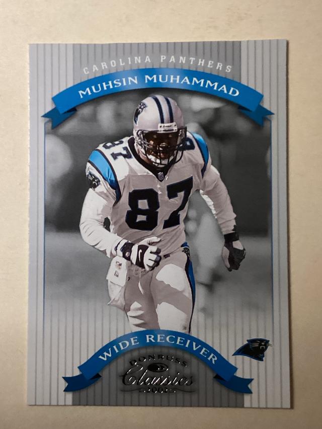 2002 Donruss Classics Football Muhsin Muhammad ﻿Base #6