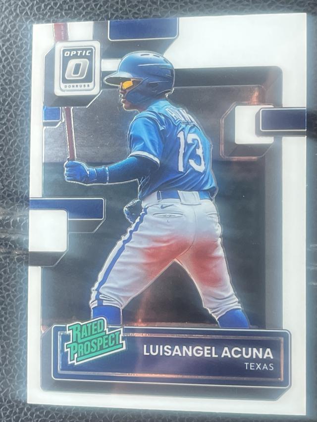 2022 Donruss Luisangel Acuna Rated Prospect Set #9