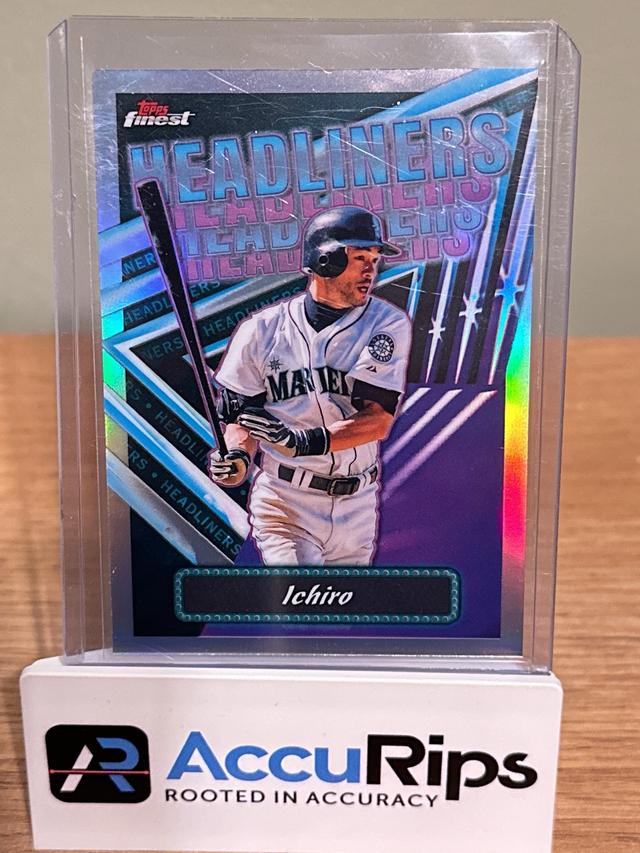 2023 Topps Finest Ichiro Headliners Set #FH-14