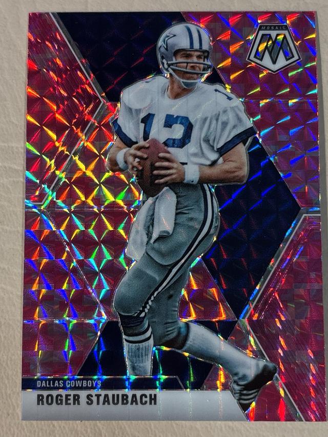 2020 Panini Mosaic Roger Staubach Base Set #65