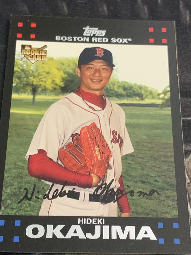 2007 Topps Hideki Okajima Base Set #641