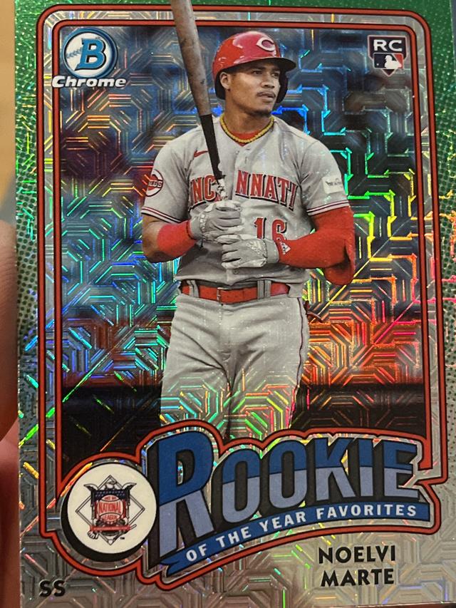 2024 Bowman Mega Box Noelvi Marte ROY FAVORITES #ROY4