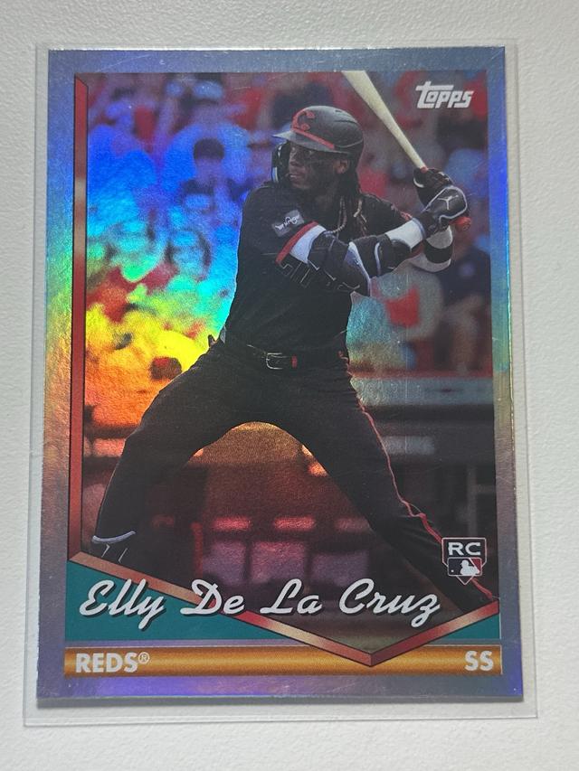 2024 Topps Archives Elly De La Cruz 1994 Rainbow Foilboard /199 #300